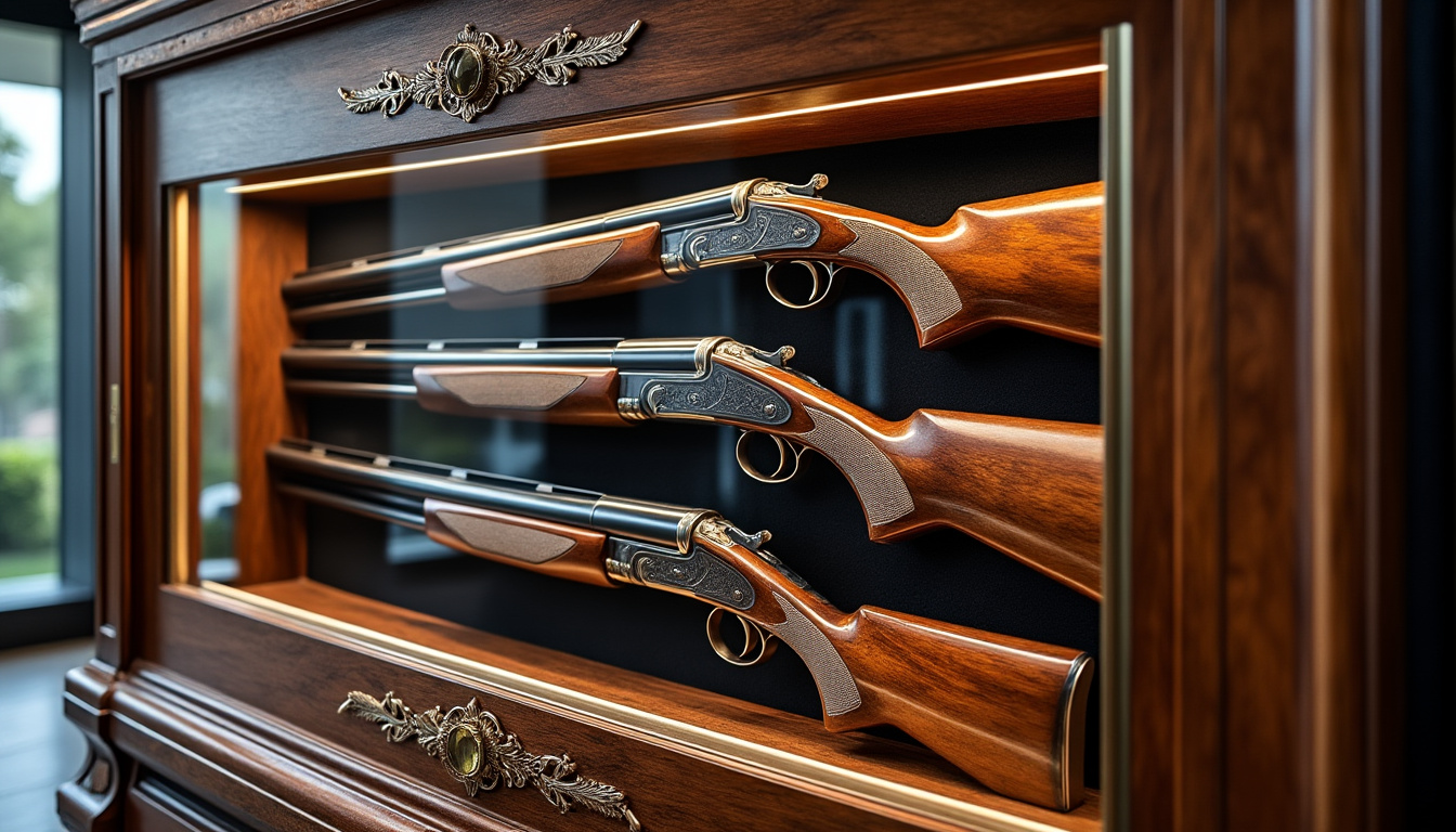 Fermoir Et Porte-sangle En Cuir Pour Housse De Fusil De Chasse – Ancien Modèle